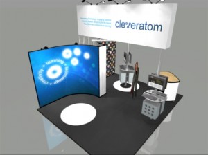 bettstand Cleveratom at BETT 09