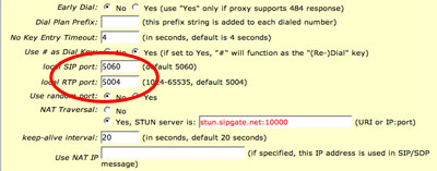 sip phone config 2